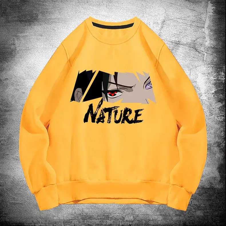Naruto Naruto White Crewneck Sweatshirt Large