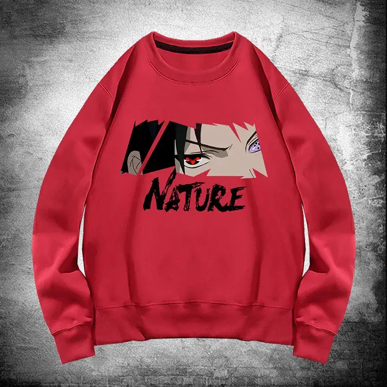 Naruto Naruto White Crewneck Sweatshirt Large