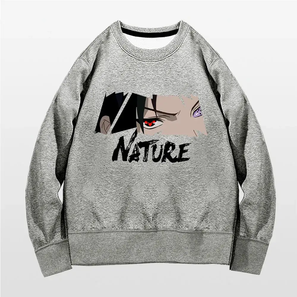 Naruto Naruto White Crewneck Sweatshirt Large