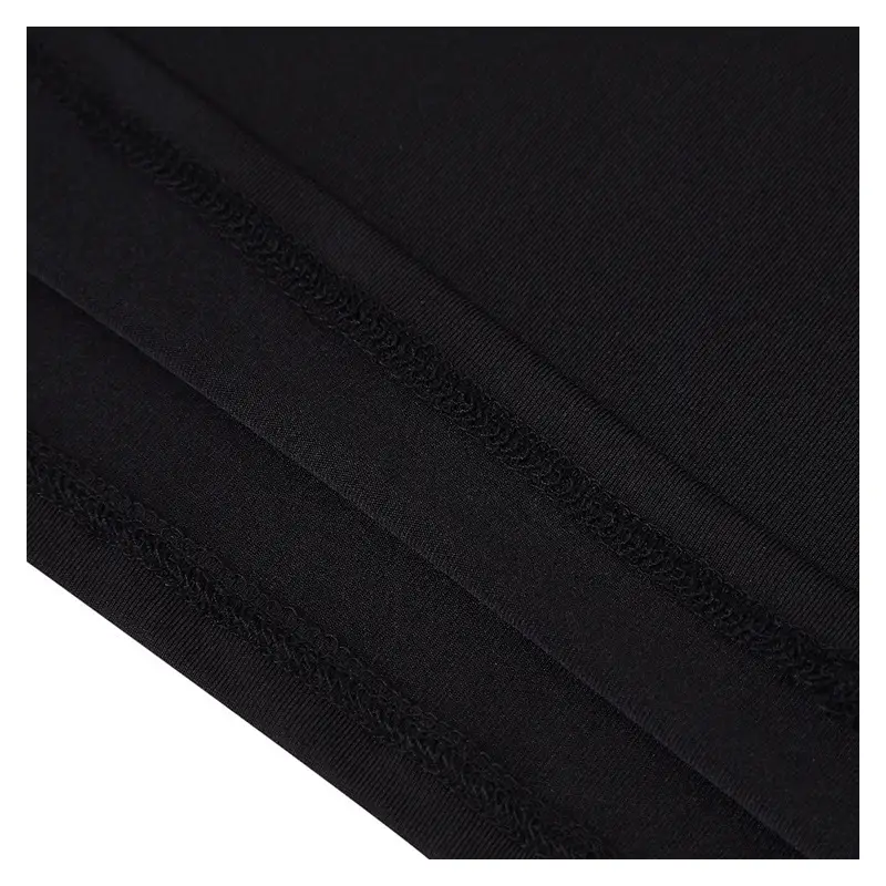 Black Sweat-Active Sports Vest with Round Neck Design - Image 8