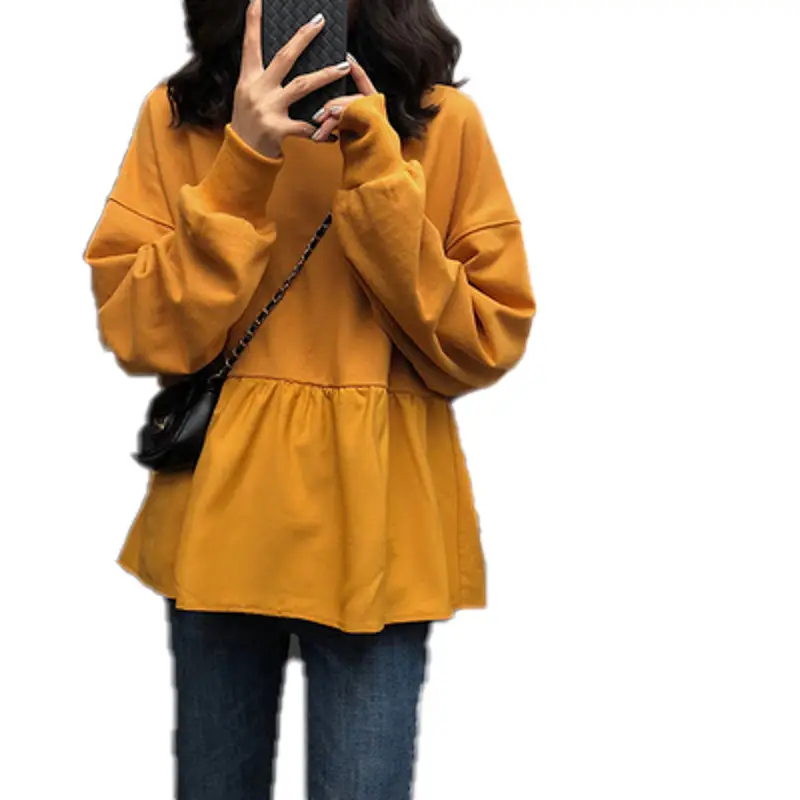 2025 Korean Style Women Loose Slimm Blue T-Shirt - Image 9
