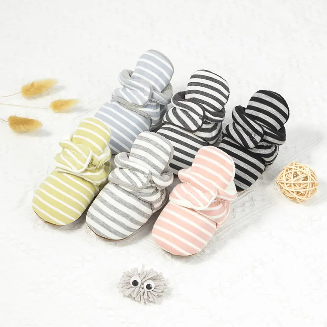 Cross-Border New Style 0-1 Year Old Baby New Baby Cotton Shoes Baby Non-Falling Shoes Toddler Shoes Baby Shoes Baby Shoe - Image 3
