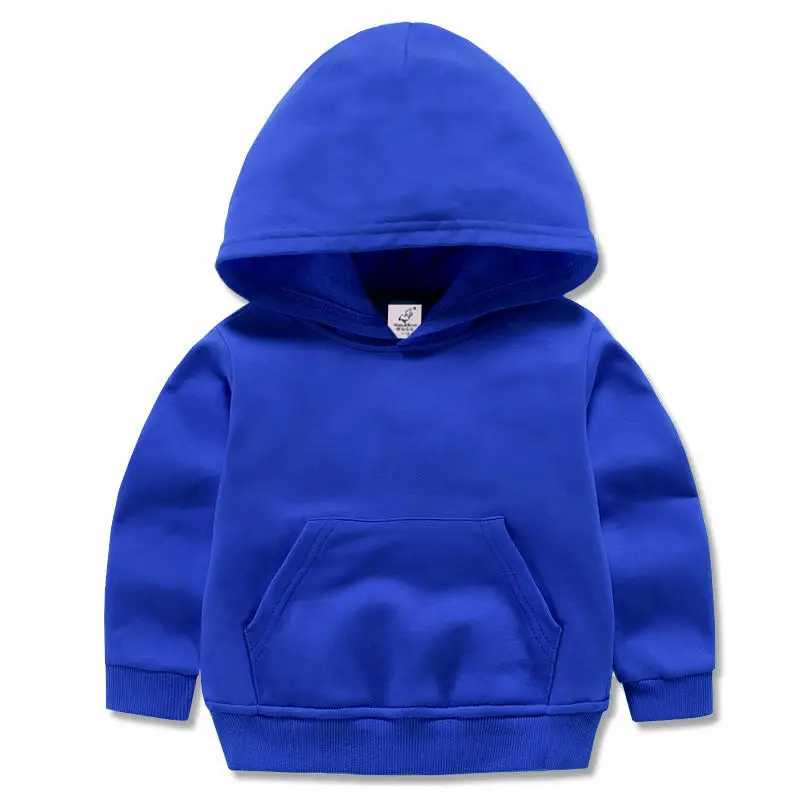 Pink Hooded Sweatshirt for Kids Boys Girls Long Sleeve - Image 8