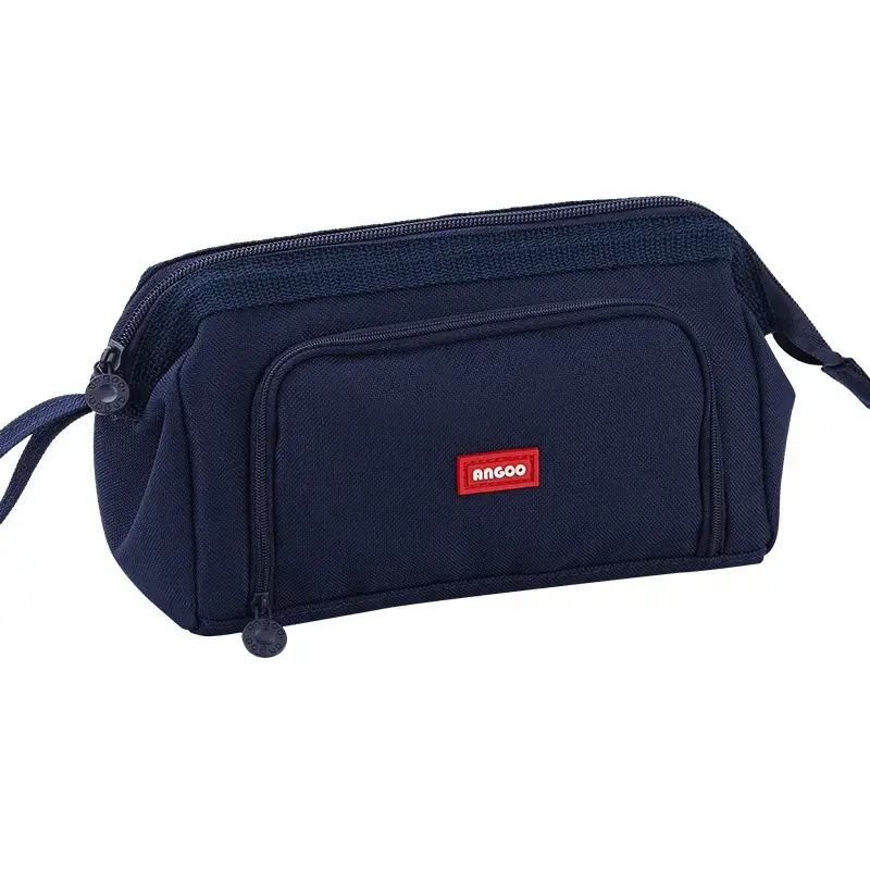 South Korea Cute Pencil Case Drop-down Stretchable Canvas - Image 37