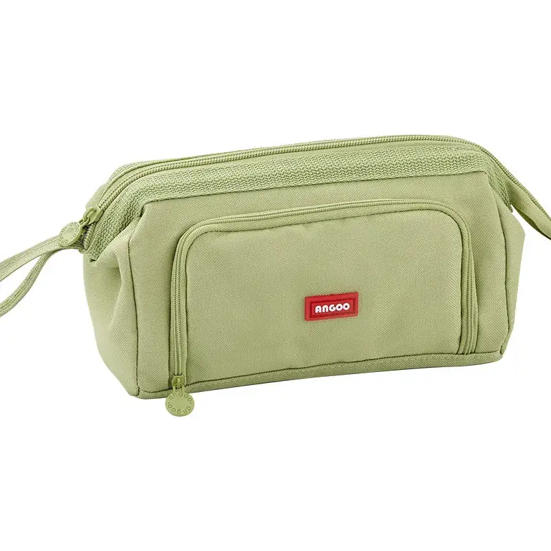 South Korea Cute Pencil Case Drop-down Stretchable Canvas - Image 38
