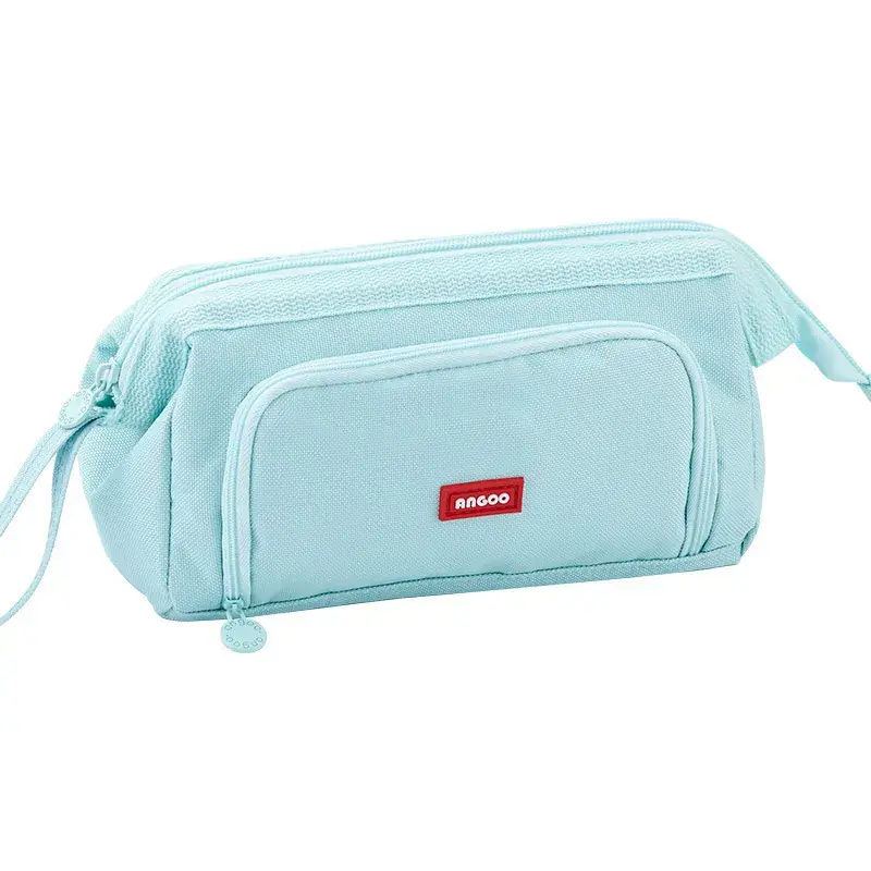 South Korea Cute Pencil Case Drop-down Stretchable Canvas - Image 39