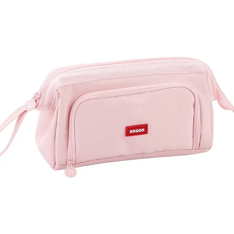 South Korea Cute Pencil Case Drop-down Stretchable Canvas - Image 40