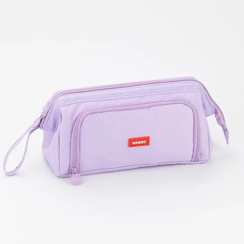 South Korea Cute Pencil Case Drop-down Stretchable Canvas - Image 41