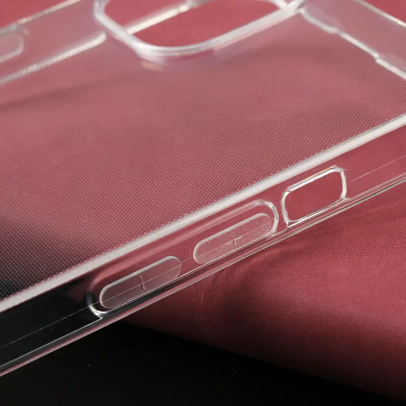 Transparent Four-Corner Mobile Phone Case for iPhone 14/13 - Image 4