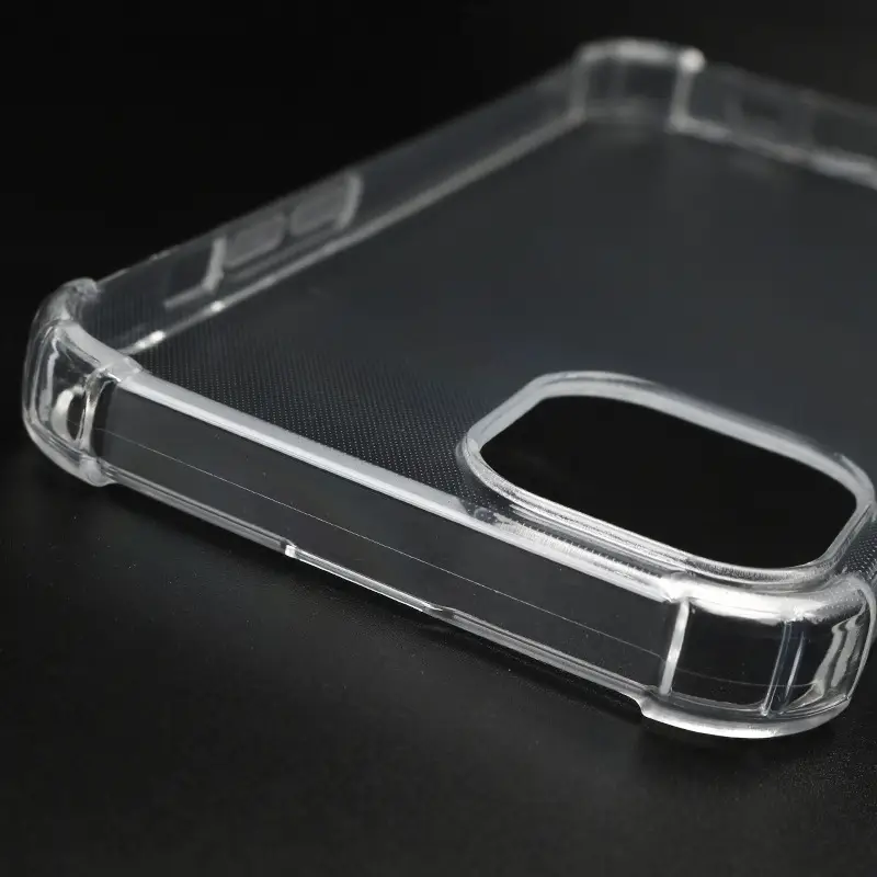 Transparent Four-Corner Mobile Phone Case for iPhone 14/13 — feature 7