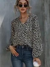 Women Leopard Print Round Neck Dress 2024 — feature 29