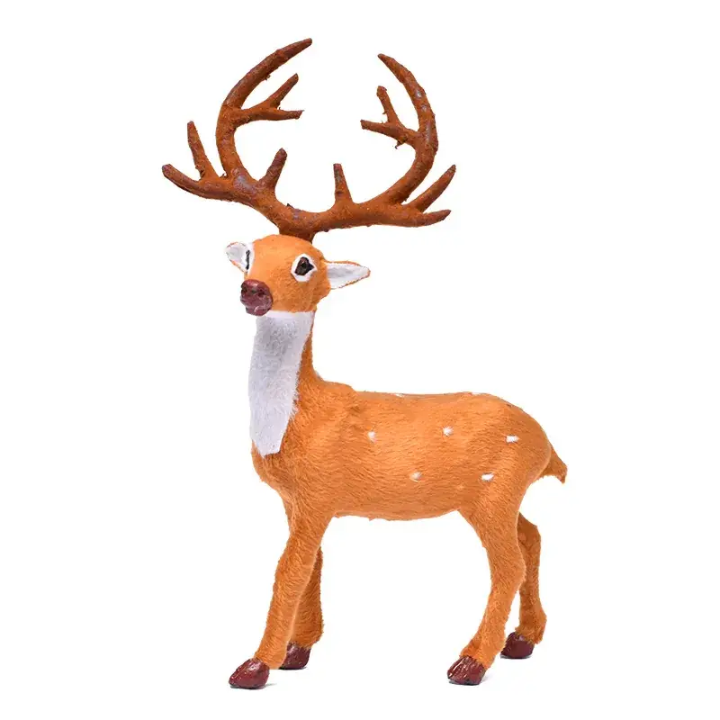 Plush Simulation Elk Deer Christmas Ornament