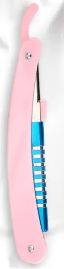 Folding Eyebrow Knife Blade Pack 10 Blades Boxed Shaving - Image 2