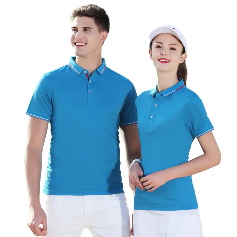 Purple Polo Short Sleeve Lapel T-Shirt - Image 16