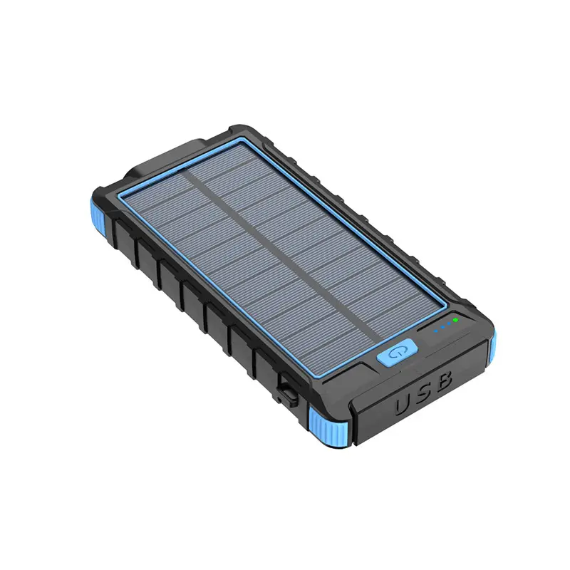 Solar Portable Power Bank with Compass - Image 2