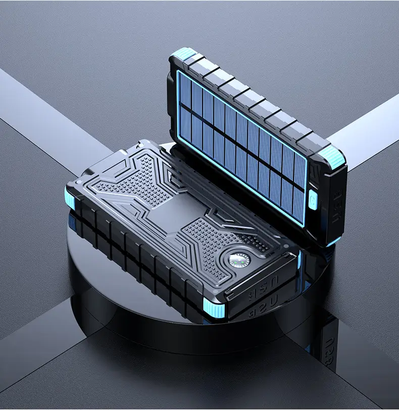 Solar Portable Power Bank with Compass — feature 14