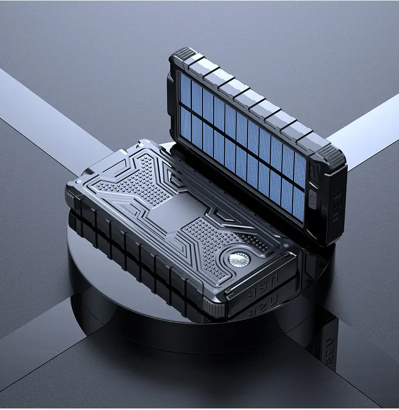 Solar Portable Power Bank with Compass — feature 15