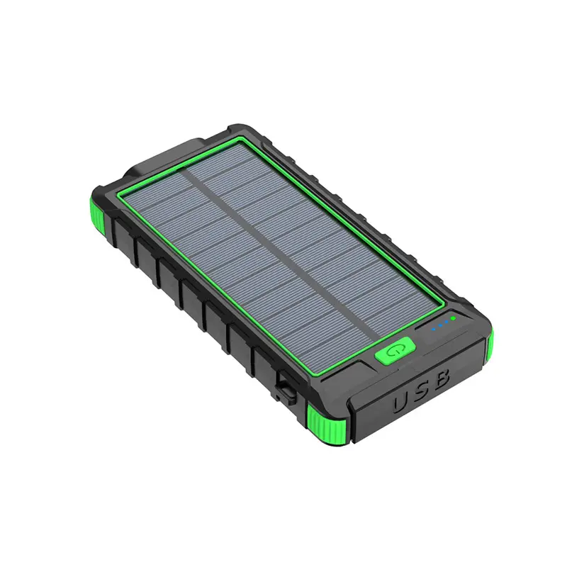 Solar Portable Power Bank with Compass - Image 3