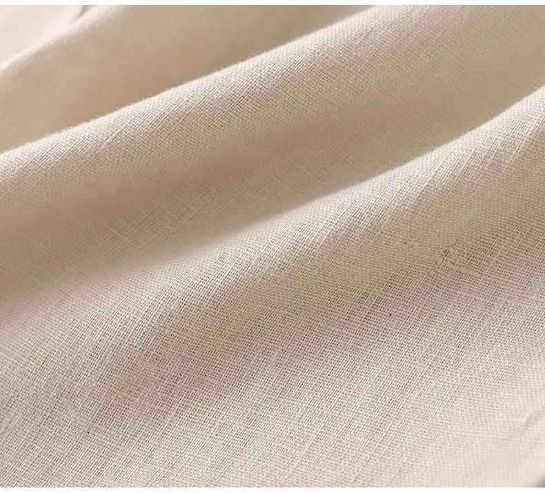 Women's White Elastic Waist Wide Leg Pants Casual Summer — feature 24