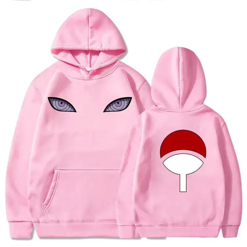 Naruto Hoodie Set Red Uchiha Eye Design Men - Image 6