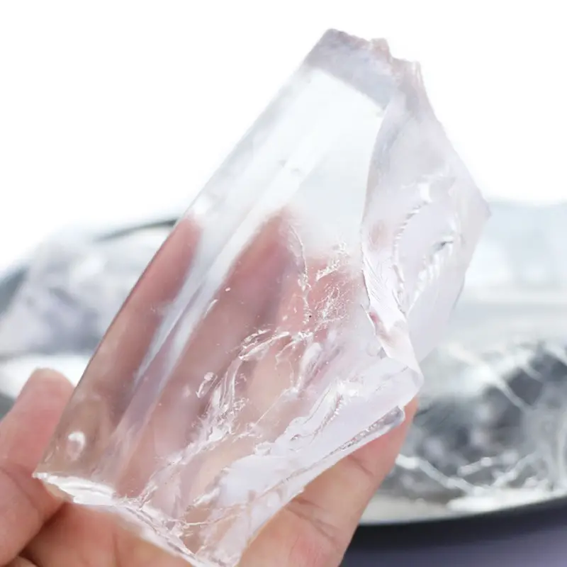 Transparent jelly wax candle DIY handmade candle crystal candle kneading music raw material soft and hard Jelly Wax
