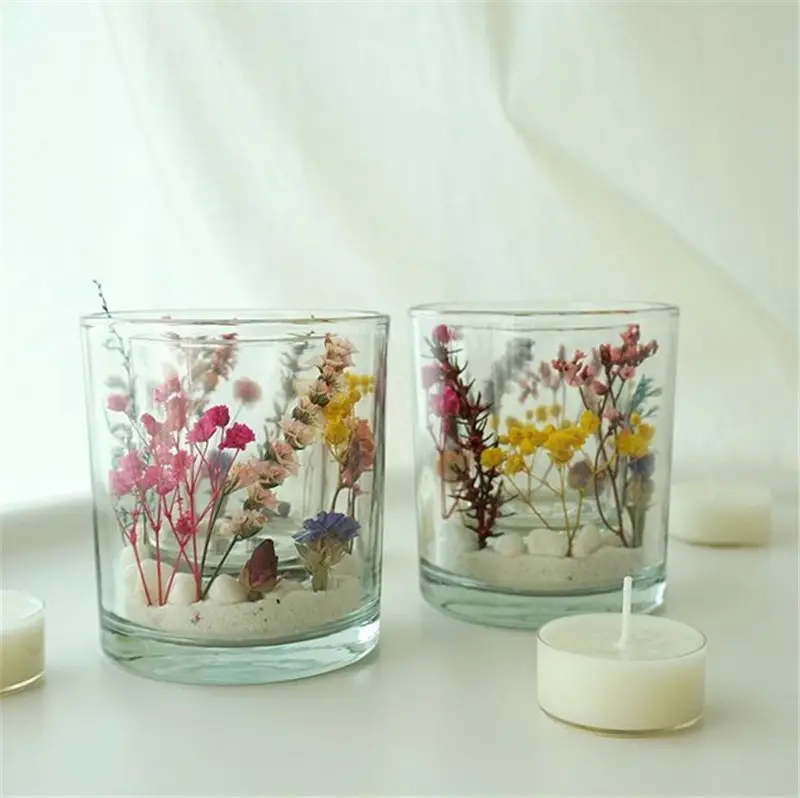 Transparent jelly wax candle DIY handmade candle crystal candle kneading music raw material soft and hard Jelly Wax