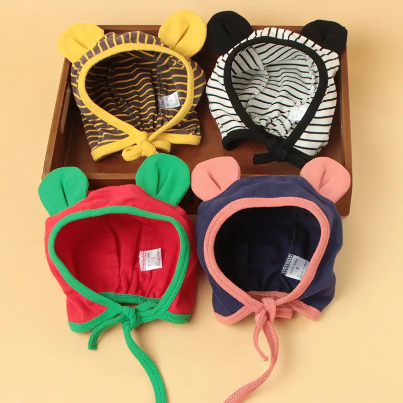 Cute Green Bear Ears Baby Hat for Kids - Image 16