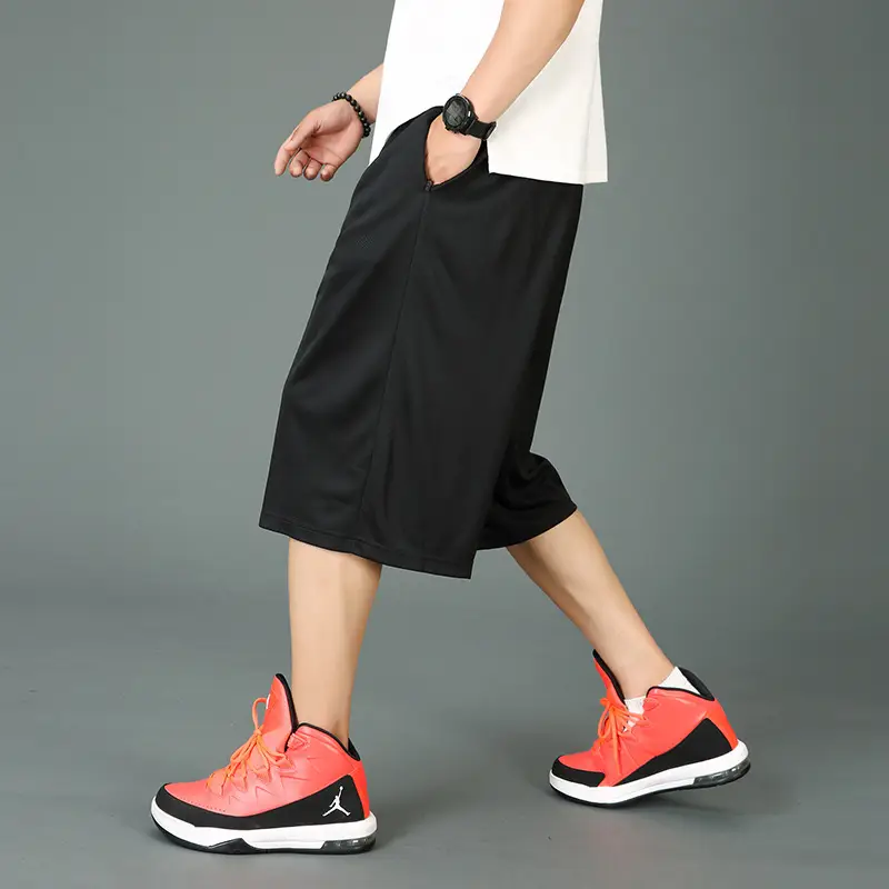 150kg Basketball Shorts Graphic Design Black Menswear