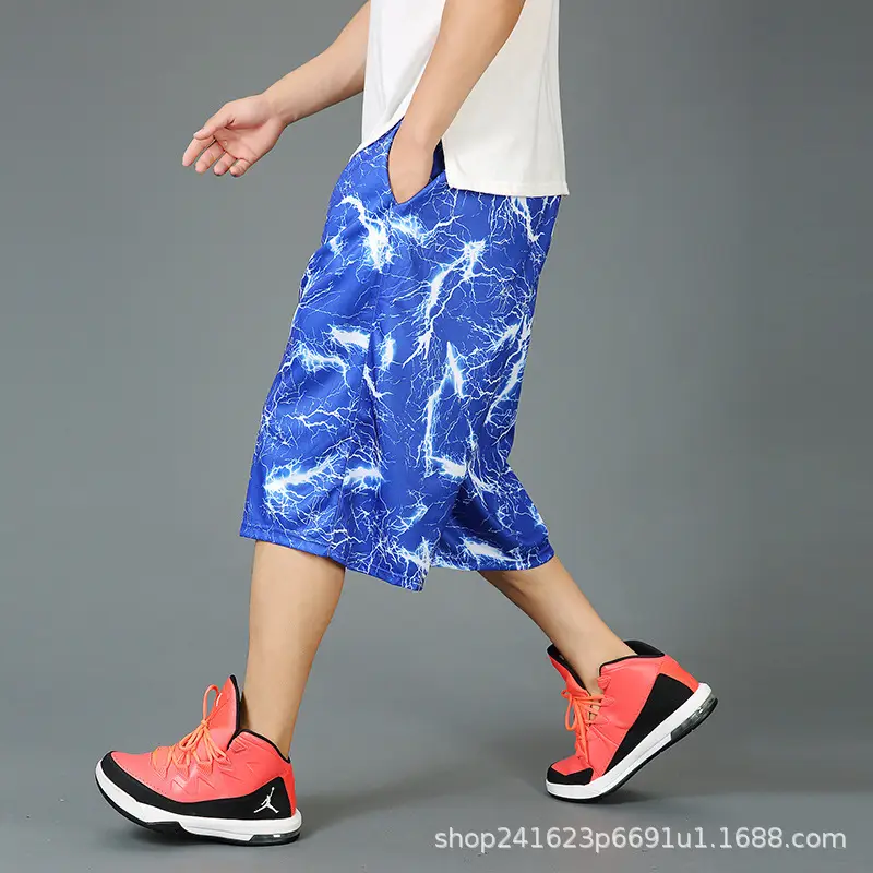 150kg Basketball Shorts Graphic Design Black Menswear