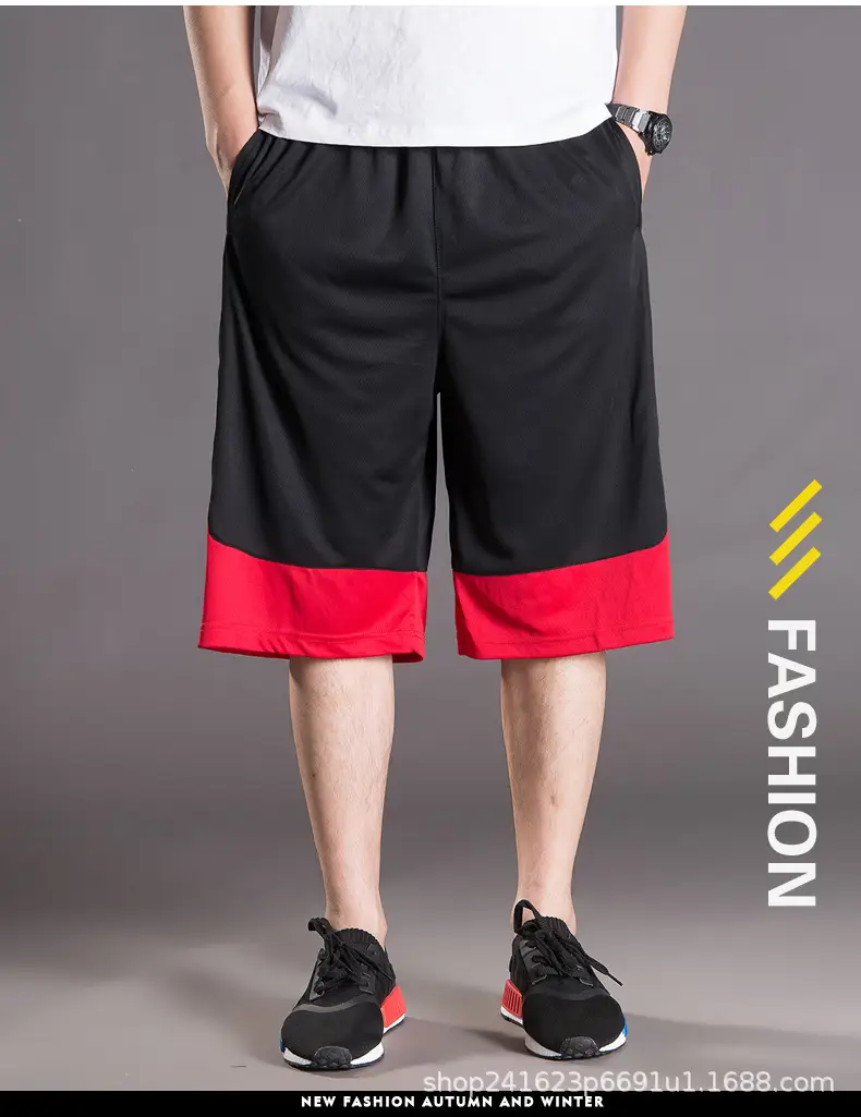 Fatty Basketball Shorts Super Large Men's Capri Pants — feature 7