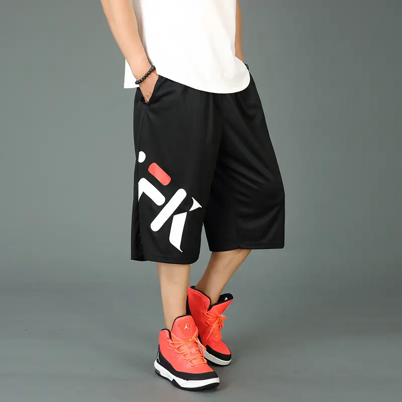 Fatty Basketball Shorts Super Large Men's Capri Pants - Image 2