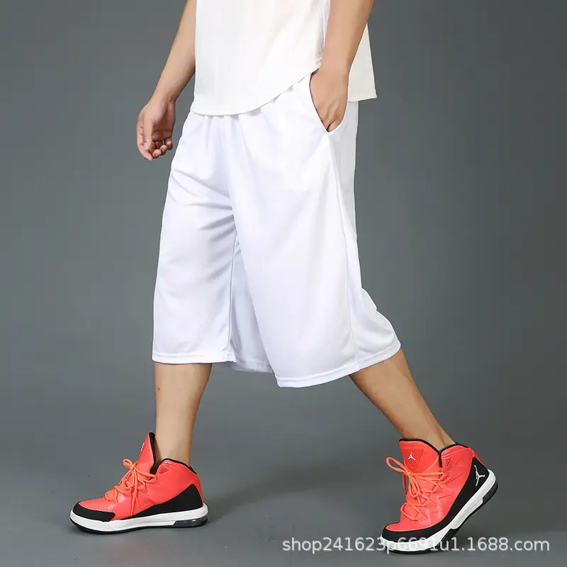 Fatty Basketball Shorts Super Large Men's Capri Pants - Image 7