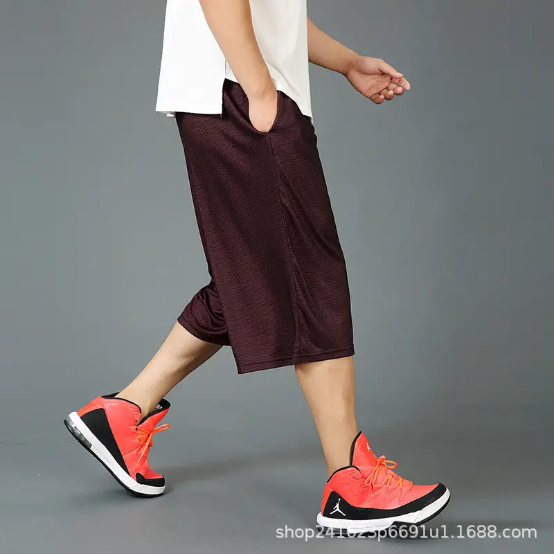 Fatty Basketball Shorts Super Large Men's Capri Pants - Image 8