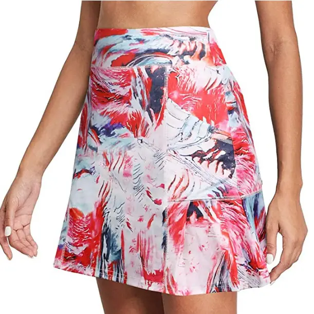 Women's 2024 Geo Printed High Waist Shorts Skirt - Image 8