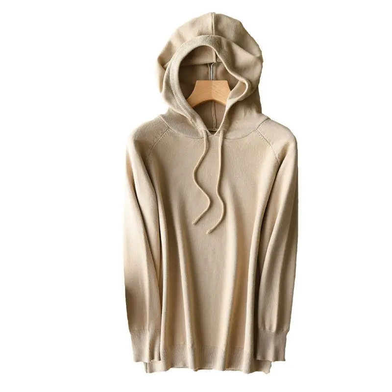 Women's Red Hooded Sweatshirt Large