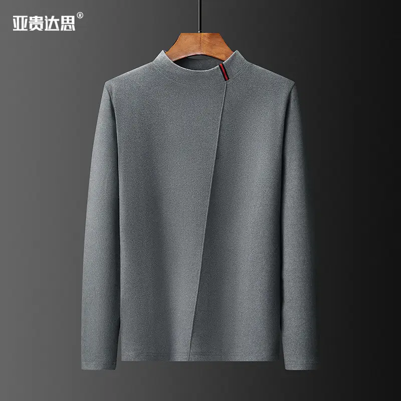 Men's Fleece T-Shirt Brown 37°C Warm