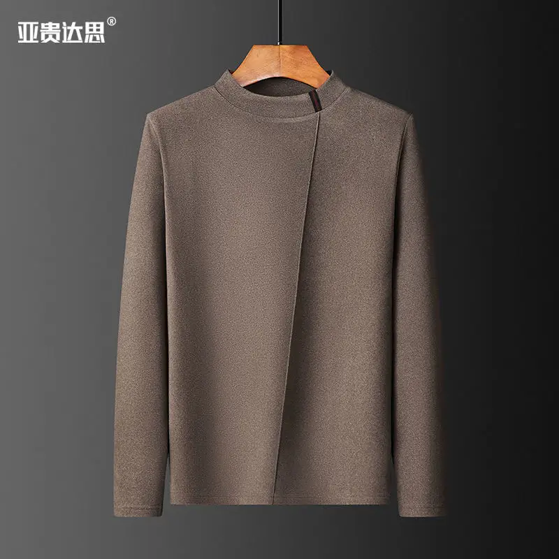 Men's Fleece T-Shirt Brown 37°C Warm