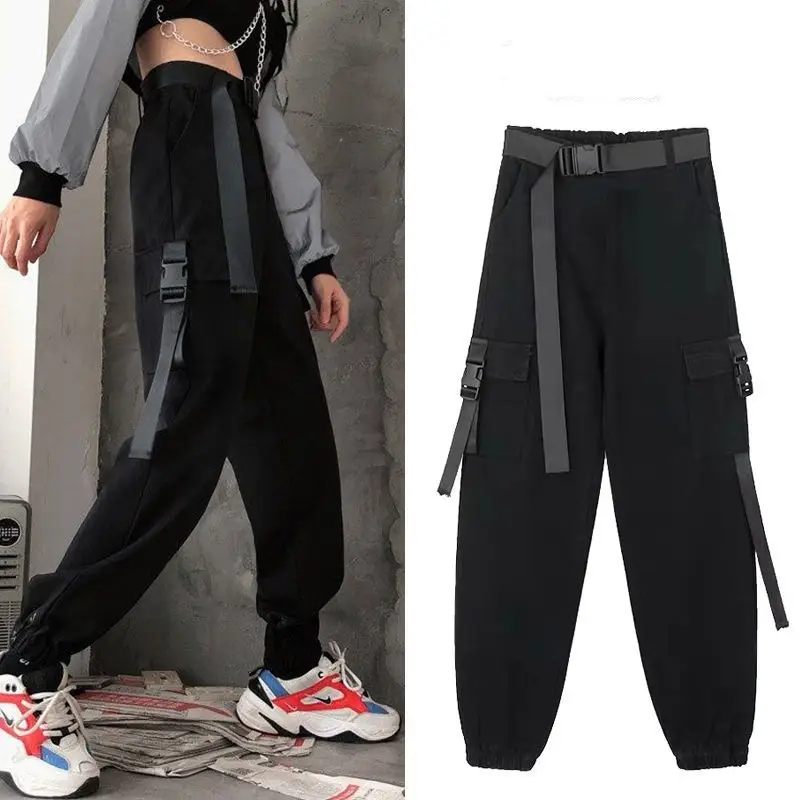 Women Meat Covering Pants Autumn Loose Fit Wide Leg Summer Overalls - Image 7