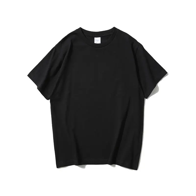 Pink Heavyweight Cotton T-Shirt Universal Round Neck - Image 16