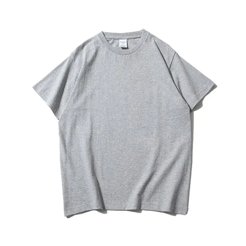 Pink Heavyweight Cotton T-Shirt Universal Round Neck - Image 4