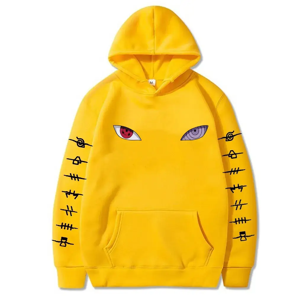 Pink Cross Border Naruto Hoodie Large - Image 2
