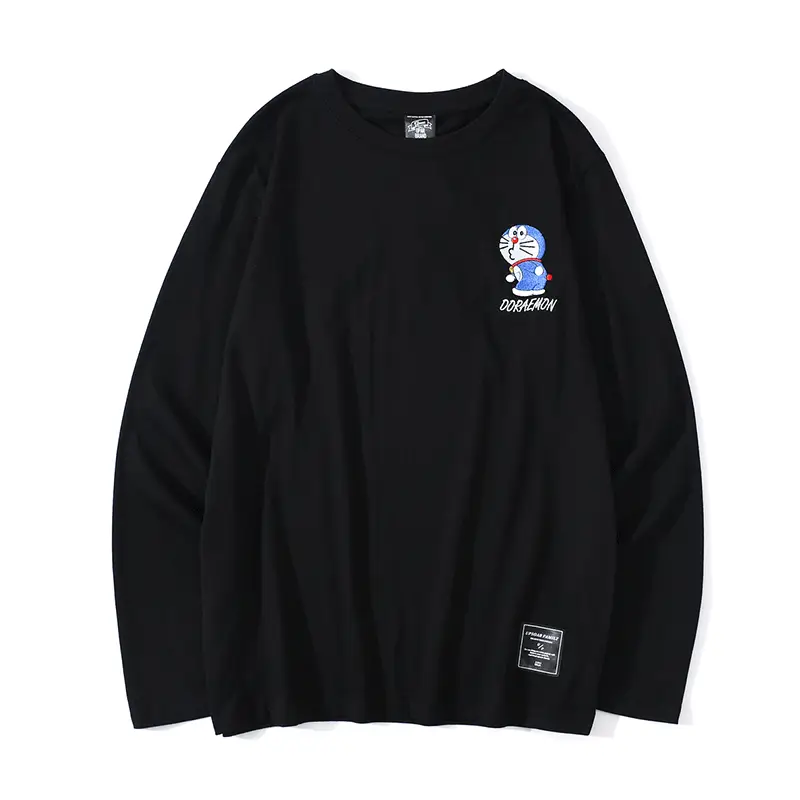Men White Cotton Long Sleeve T-Shirt Quality Print - Image 5