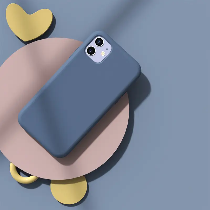 Iphone11 13 7/8P Touch Silicone Case Blue - Image 11