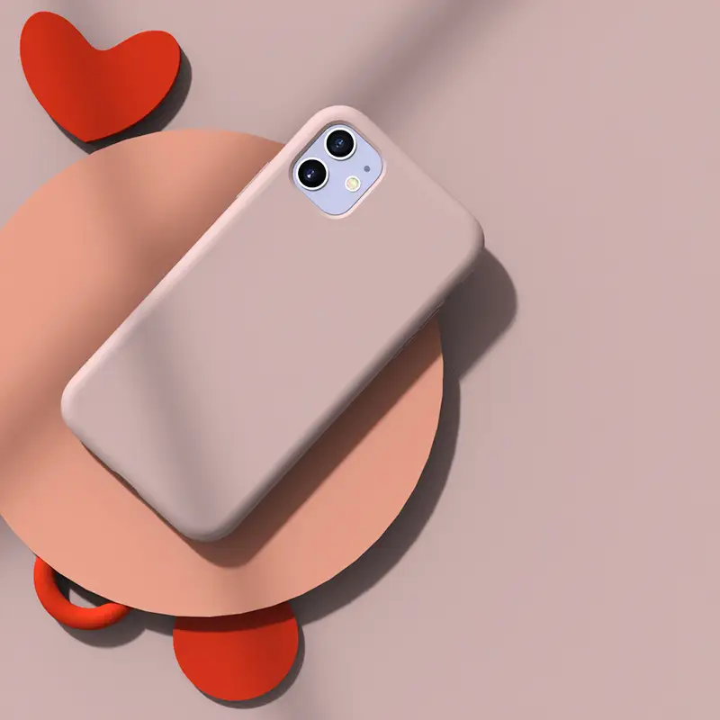 Iphone11 13 7/8P Touch Silicone Case Blue - Image 4