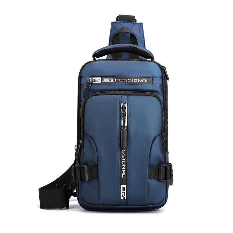 Men's Waterproof Crossbody Backpack Grey - Image 2