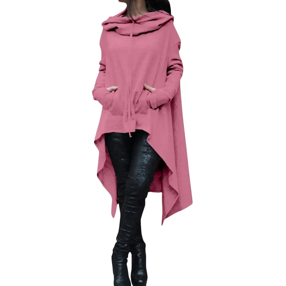 2020 Hooded Long Sleeve Sweater 8 Yard Solid Green - Image 12