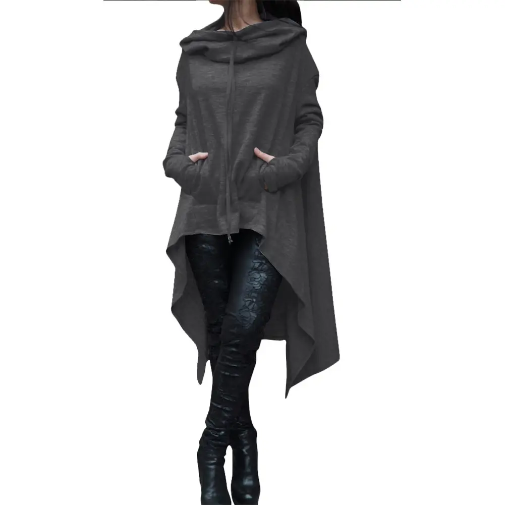 2020 Hooded Long Sleeve Sweater 8 Yard Solid Green - Image 7