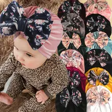 Red Hollow Floral Knot Baby Headscarf for Girls — feature 4