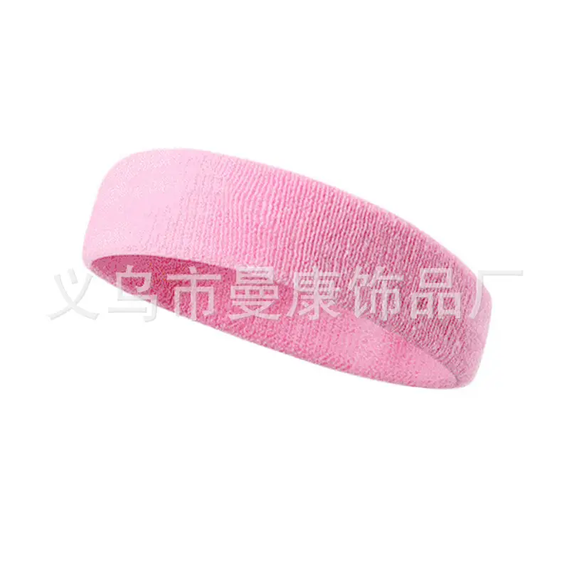 Men Anti-Sweat Yoga Headband Blue - Image 12