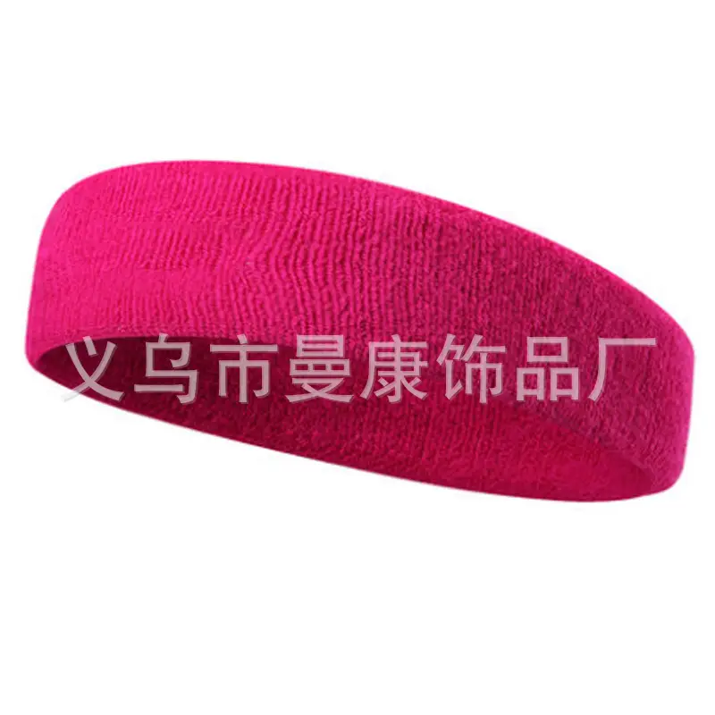 Men Anti-Sweat Yoga Headband Blue - Image 15